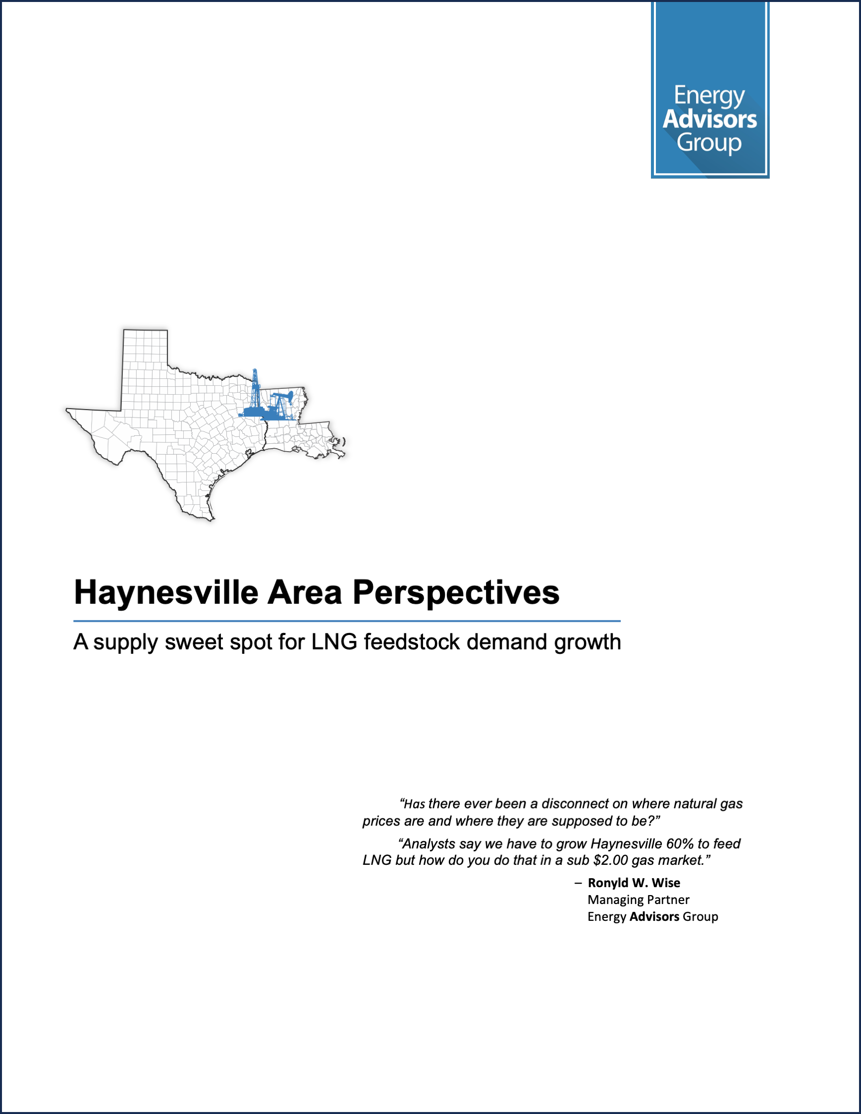ARK-LA-TEX REGIONAL STUDY - Energy Advisors Group ARK-LA-TEX REGIONAL STUDY